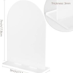 Frosted Acrylic Arches (20)